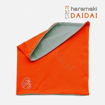 Haramaki - MakiMaki - ocieplacz, ogrzewacz, ochraniacz.DAIDAI - pomarańczowo mysi
