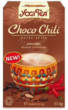 Czekoladowa z chili -  YOGI TEA  - AJURWEDYJSKA HERBATA -CHOCO CHILI AZTEC SPICE
