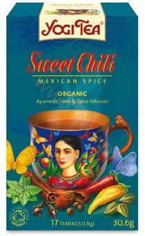 Słodka chili - YOGI TEA  - AJURWEDYJSKA HERBATA -SWEET CHILI MEXICAN SPICE