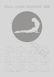 Kalendarz na 2019 rok - Yoga Lunar Calendars