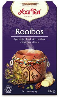 Rooibos - YOGI TEA - AJURWEDYJSKA HERBATA KORZENNA Z HERBATĄ ROOIBOS - ROOIBOS AFRICAN SPICE