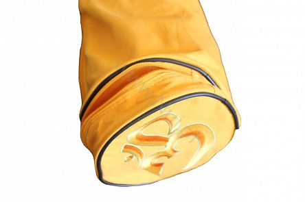 Pokrowiec Asana Cotton - torba na matę do Jogi- funkcjonalny, lekki, pokrowiec na matę z haftowanym symbolem OM