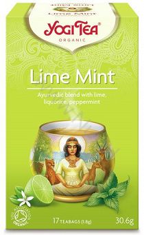 Limonka z miętą - herbata - YOGI TEA - LIME MINT