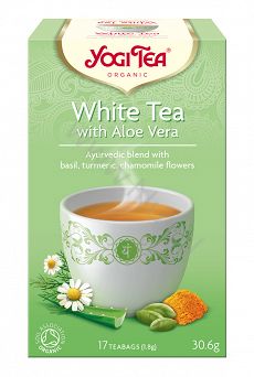 Herbata biała z aloesem - YOGA TEA - AJURWEDYJSKA HERBATA -WHITE TEA ALOE VERA