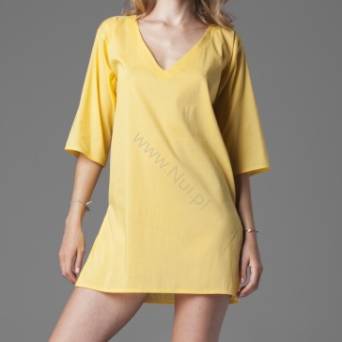 Tunika, bluzka YOGA  firmy BASTA - żółta