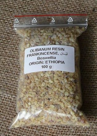 Olibanum - Frankincense- kadzidło żywiczne - 100g