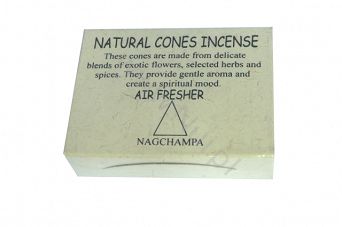 Nagchampa cones - Nagchampa kadzidła stożkowe