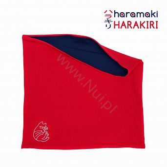 Haramaki - MakiMaki - ocieplacz, ogrzewacz, ochraniacz. HARAKIRI - czerwono-ciemny granat