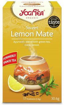 Słodka cytrynowa mate - YOGI TEA - HERBATA - SWEET LEMON MATE